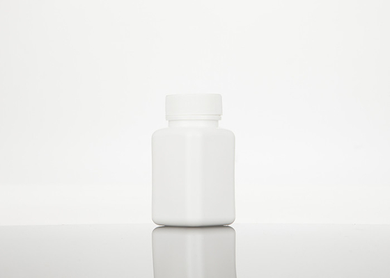 100ml HDPE Lege Plastic Vierkante Navulbare Geneeskundeflessen