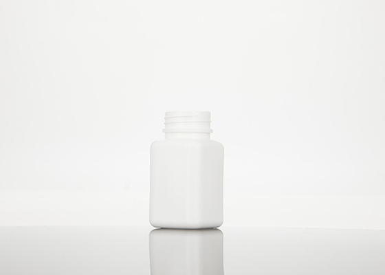 100ml HDPE Lege Plastic Vierkante Navulbare Geneeskundeflessen