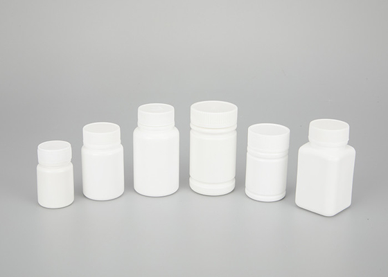Witte Lege Plastic Geneeskundeflessen met Schroefdeksel 30ml 60ml 100ml