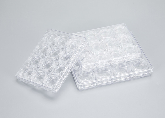 Op maat gemaakte 120 ml 4 oz witte plastic cosmetische potten glad oppervlak