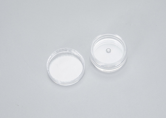 Op maat gemaakte 120 ml 4 oz witte plastic cosmetische potten glad oppervlak