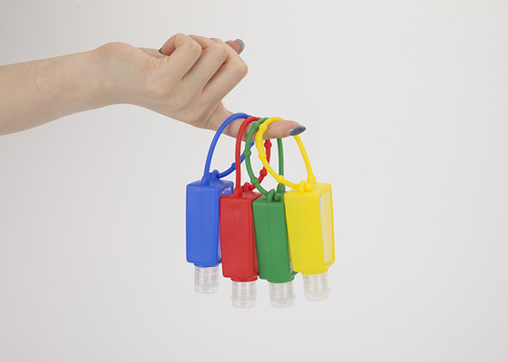 30ml Fles van het het Desinfecterende middelgel van de HUISDIEREN de Kleine Antibacteriële Hand met Trapezoïdaal Siliconegel