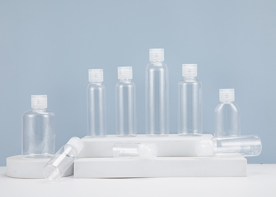 Container van de het HUISDIEREN Transparante Fles van 1oz 2oz 3oz 4oz de Lege Plastic met Flip Cap