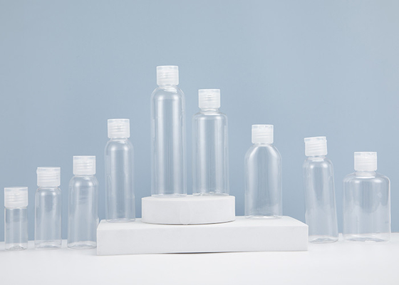 Container van de het HUISDIEREN Transparante Fles van 1oz 2oz 3oz 4oz de Lege Plastic met Flip Cap