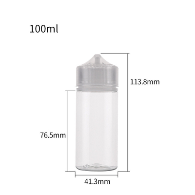 Vloeibare de Flessene Juice Bottles For E Sigaret van 100ml 120ml E