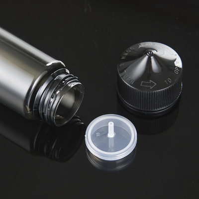 60 ml plastic schroefdopflessen Tamper Proof PET E vloeibare druppelfles