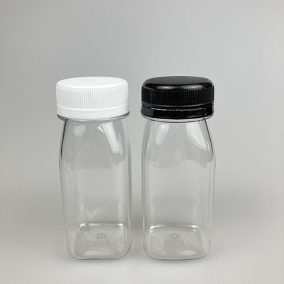 60 ml Vierkante sapfles Drinkfles Vierkante drinkfles Met dop Meerdere kleuren
