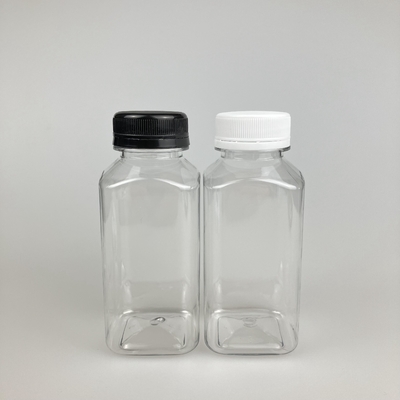 8oz 16oz heldere plastic sap container vierkant met PP cap