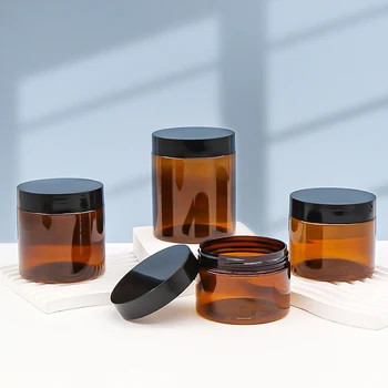 Op maat gemaakte 80 ml plastic cosmetische potten voor make-up en huidverzorgingsproducten