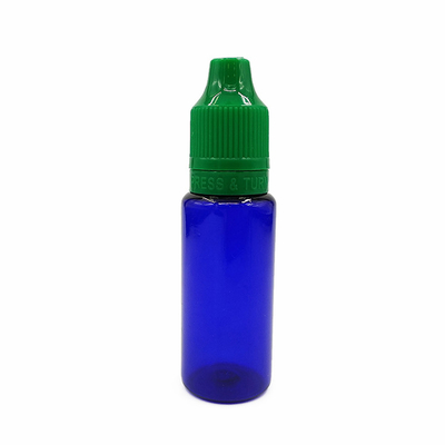 10 ml/0.34 oz Squeezable PET Plastic Dropper Flasjes