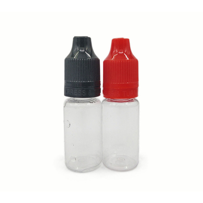 10 ml/0.34 oz Squeezable PET Plastic Dropper Flasjes