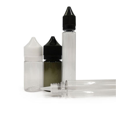 30 ml korte of lange E-sapfles PET-plasticfles
