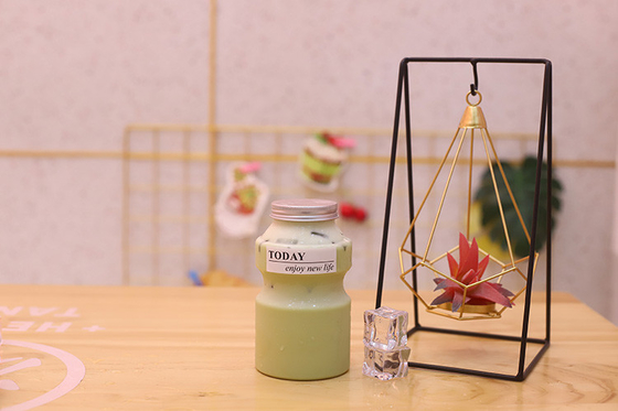 Moderne flessen melk thee verpakkingsoplossing voor 0,5 kg dranken