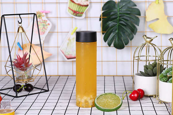 Leakproof Bubble Milk Tea Drink Flaskjes Aanpasbaar