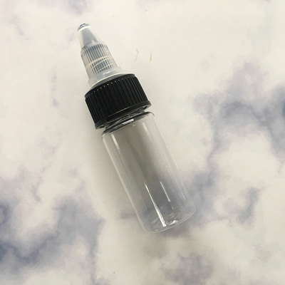 15 ml aangepaste etiketten schroef op plastic flessen voor het merken