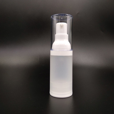 Ronde 30 ml plastic cosmetische containers synthetische vloeistof dispensers flip top sluiting type