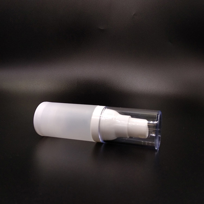 Ronde 30 ml plastic cosmetische containers synthetische vloeistof dispensers flip top sluiting type