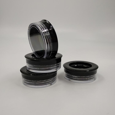 Op maat gedrukt 60 ml plastic cosmetische pot met glad oppervlak