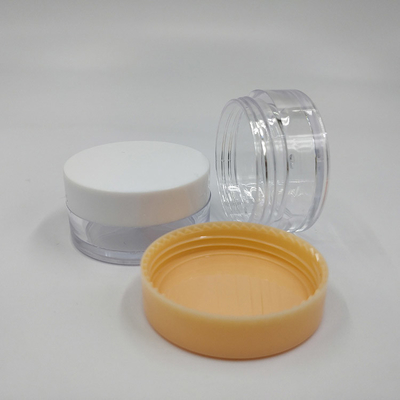 Glad oppervlak Plastic Cosmetic Jar 10ml 15ml 30ml 60ml 80ml 100ml 120ml 150ml Klein