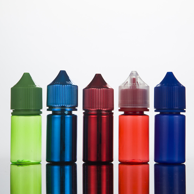 100 ml PET E vloeibare fles met op maat gemaakte kleuren