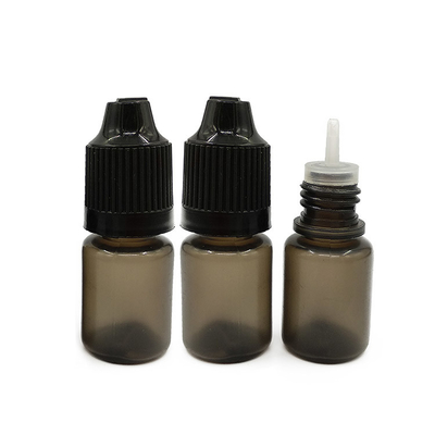 5 ml PE-materiaal Translucent Squeezable Dropper