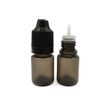5 ml PE-materiaal Translucent Squeezable Dropper