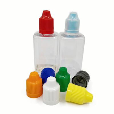 50 ml Plastic flessen PET Materiaal Vierkante flessen
