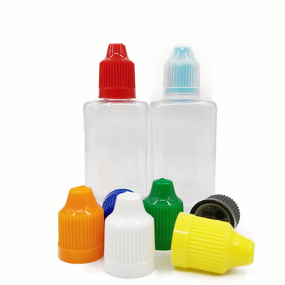 50 ml Plastic flessen PET Materiaal Vierkante flessen