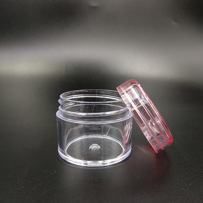 Op maat gemaakte plastic cosmetische pot voor logo en verpakking van producten voor persoonlijke verzorging