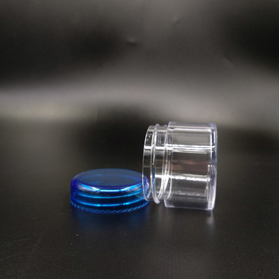 Mini 3 ml 5 g plastic container Cosmetische Proefpot Gezichtcrème Oogcrème Verpakking 5 ml cosmetische pot Met gekleurd deksel