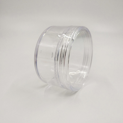 Persoonlijke afdruk Plastic Cosmetic Jar Gesloten met drukgevoelige pakking