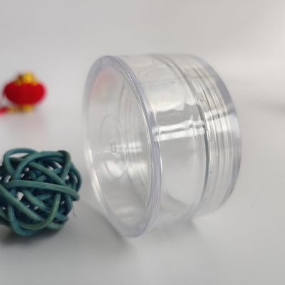 Hoog cosmetische plastic pot met op maat gemaakte afdruk en drukgevoelige pakking