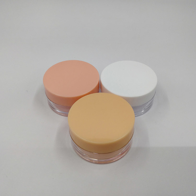 Op maat gemaakte Plastic Cosmetic Jar 10ml 15ml 30ml 60ml 80ml 100ml 120ml 150ml glad oppervlak