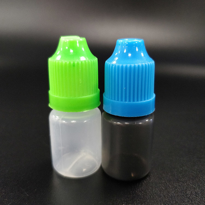 Plastic dropperflessen met schroefkap voor veilige vloeistofopslag
