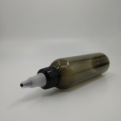 Op maat gedrukte kleine plastic flesjes van 70 ml met schroefkappen