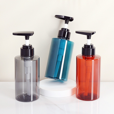 PE kraag materiaal Plastic lotion flessen 30 ml 50 ml 60 ml met monster verstrekt