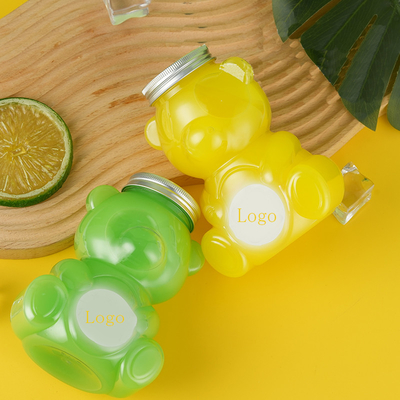 Vierkante melk thee flessen met een watercapaciteit van 120 ml 250 ml 350 ml 500 ml
