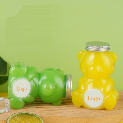 Vierkante melk thee flessen met een watercapaciteit van 120 ml 250 ml 350 ml 500 ml