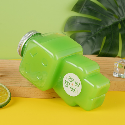 Vierkante ronde bubbel-theejagen Praktische oplossing voor het serveren van dranken