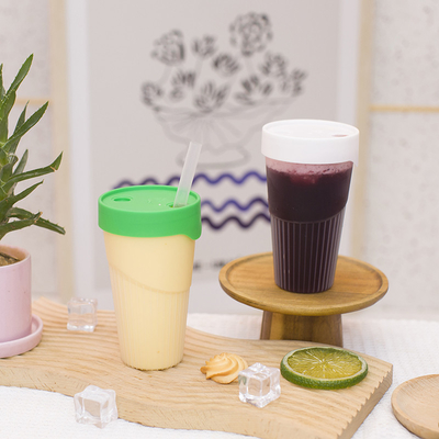 Isolatie middelgrote bubbel thee potten voor bubbel thee distributie