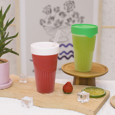 Isolatie middelgrote bubbel thee potten voor bubbel thee distributie