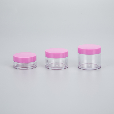 Op maat gemaakte Plastic Cosmetic Jar 10ml 15ml 30ml 60ml 80ml 100ml 120ml 150ml Capaciteit