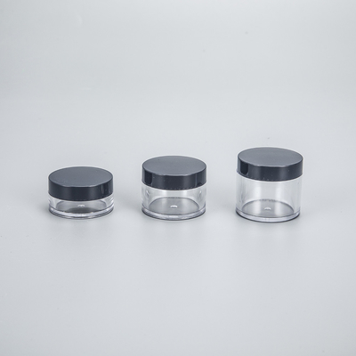 Op maat gemaakte Plastic Cosmetic Jar 10ml 15ml 30ml 60ml 80ml 100ml 120ml 150ml Capaciteit