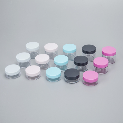 Persoonlijke afdruk Plastic Cosmetic Container Gesloten met drukgevoelige pakking