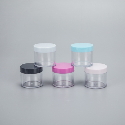Op maat gemaakte plastic cosmetische pot met drukgevoelige pakking