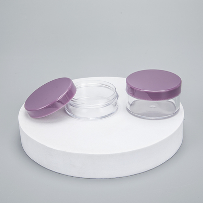 Op maat gemaakte plastic cosmetische pot met drukgevoelige pakking