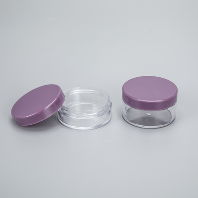 Leeg cosmetisch potje 3 ml 5 ml plastic helder crème potje