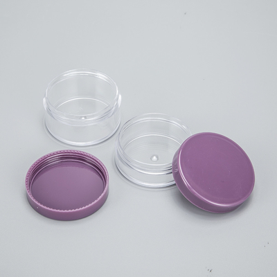 Op maat gemaakte plastic cosmetische pot met drukgevoelige pakking