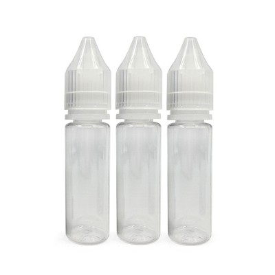 15 ml PET plastic flessen voor etherische olie sap met fles dop verzegeling
