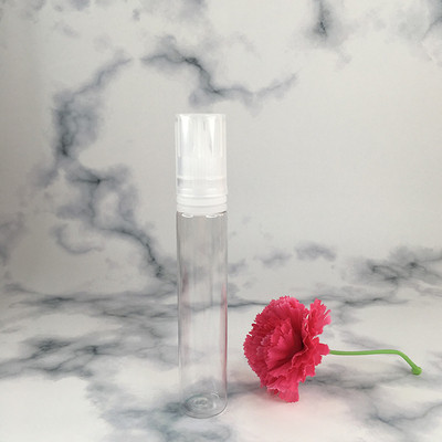 20 ml PET wit doorzichtig lichaam met zwart dopdeksel Plastic flessen voor sap olie Tamper evident